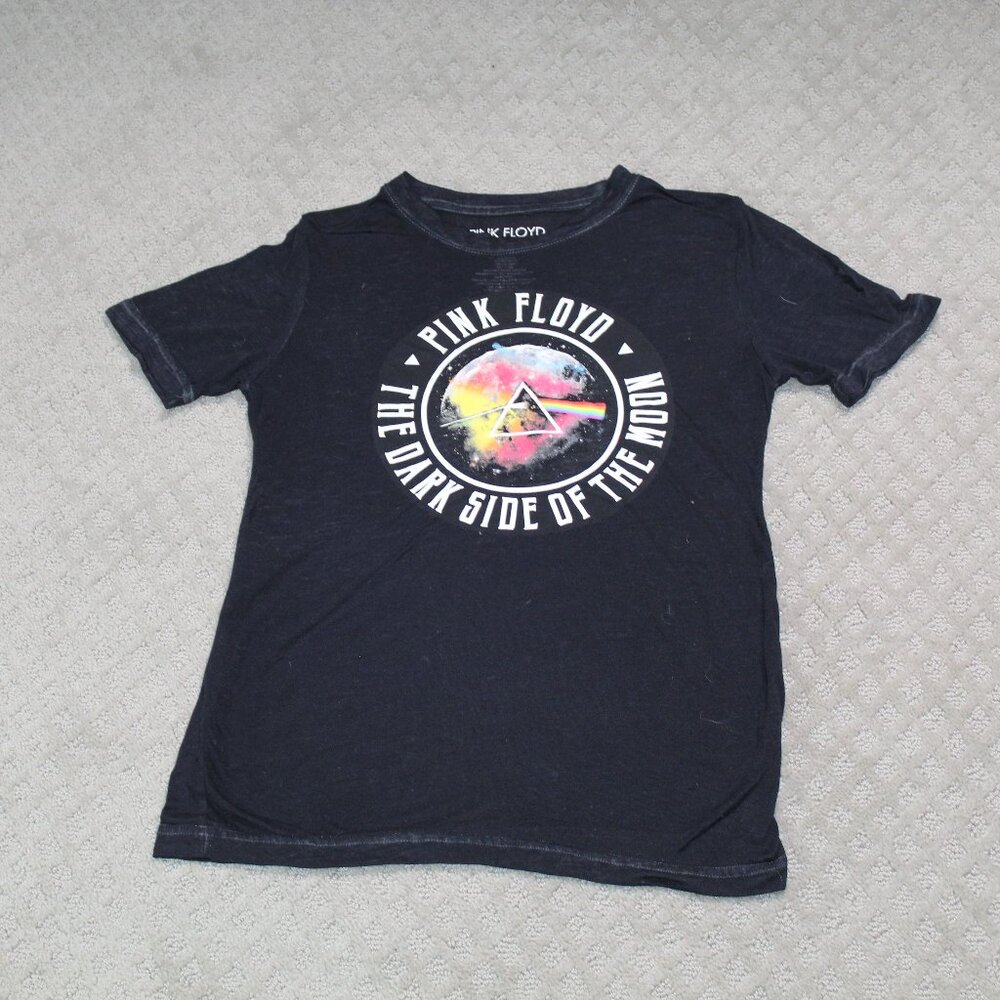 Pink Floyd Women's XS Dark Side of the Moon Semi-Sheer Short Sleeve T-Shirt
